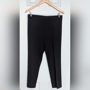 Jules & Leopold Women's (Small) Elastic Waist Cropped Wide Leg Hem Dress Pants